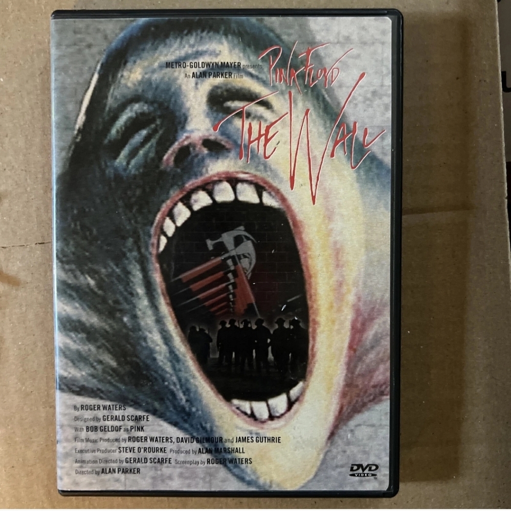 Pink Floyd The Wall Special Edition DVD w/ Mini-Poster Alan Parker 1999